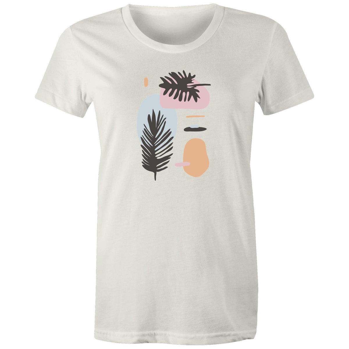 Women's Abstract Leaves T-shirt