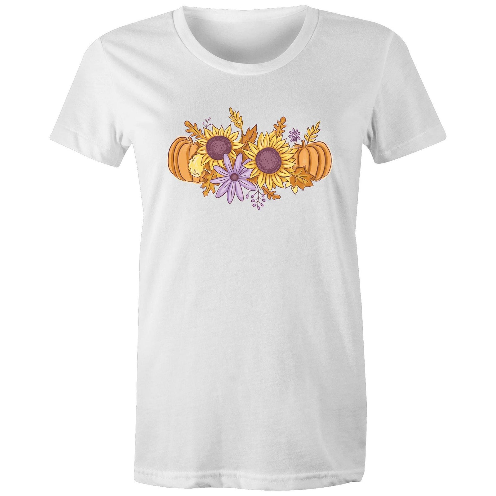 Women's Autumn Flower Bouquet T-shirt