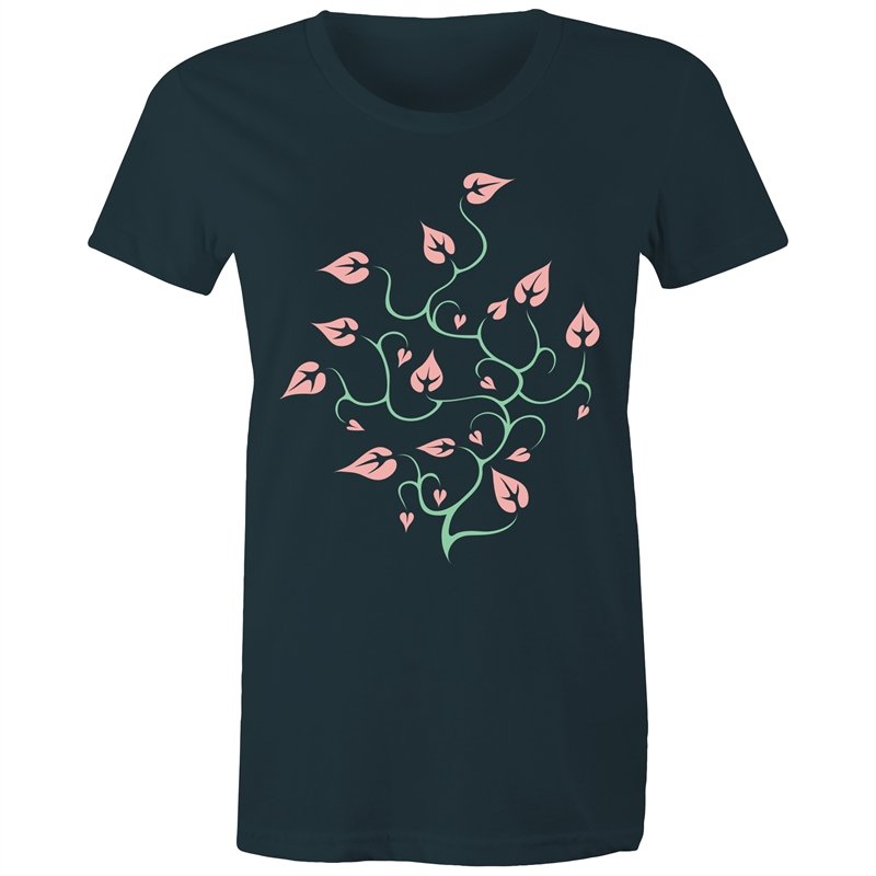 Women's Floral Plant T-shirt