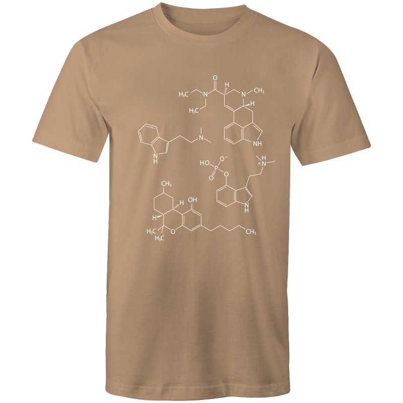 Men's Psychedelic Molecule T-shirt