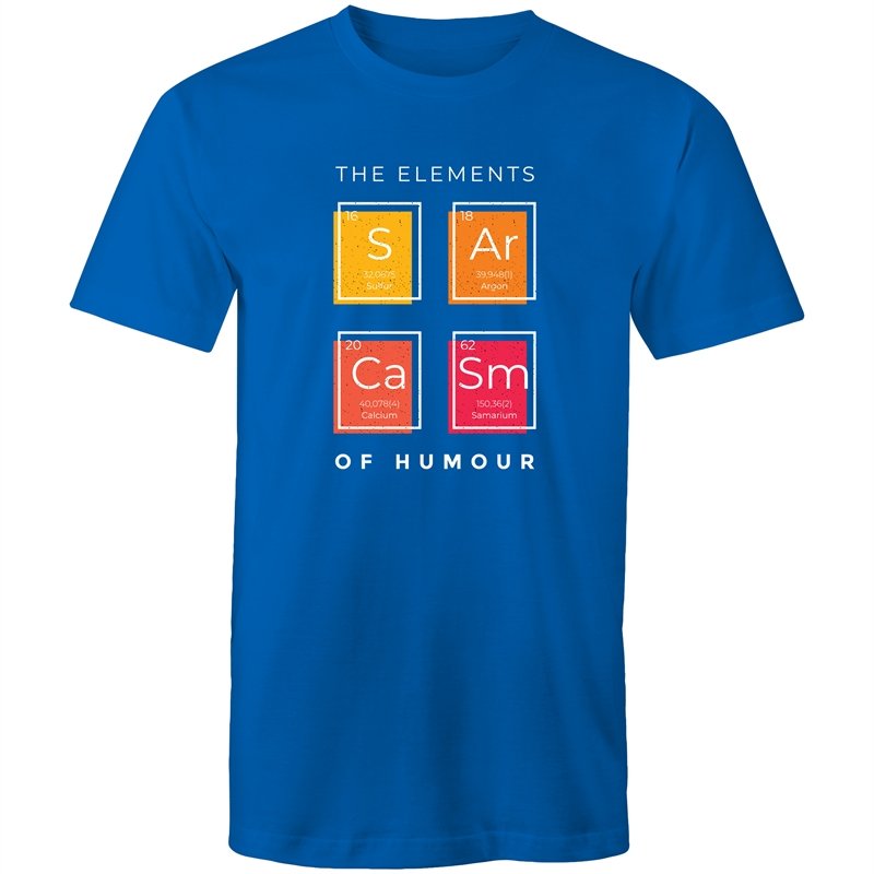 Men's The Elements Of Humour T-shirt