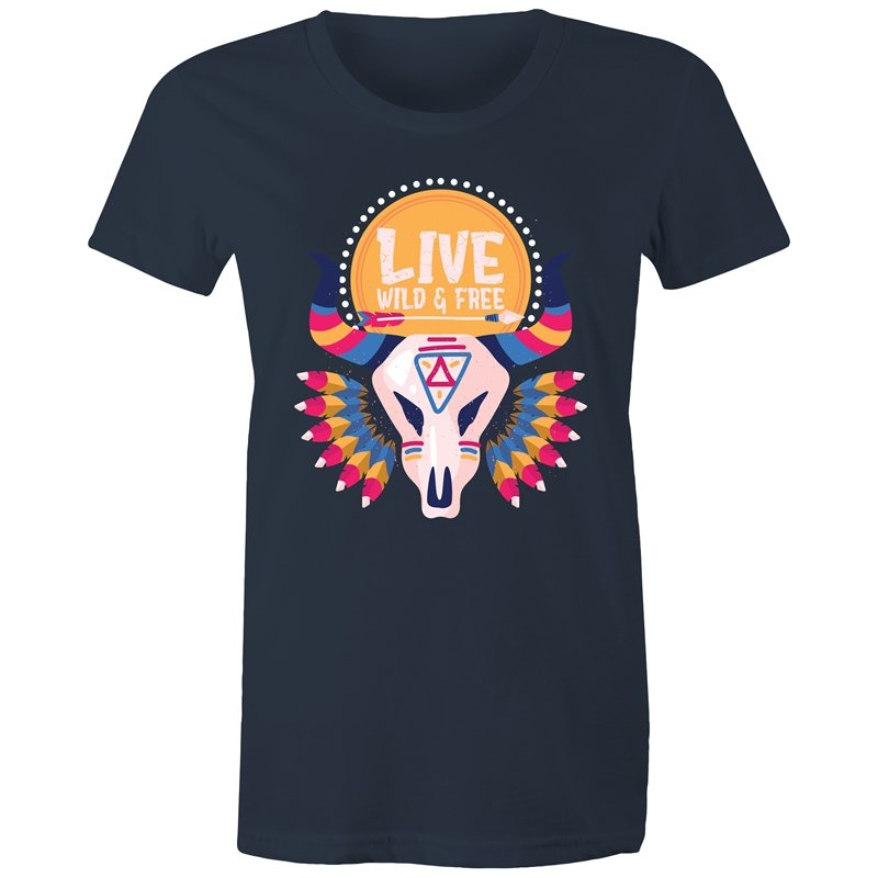 Women's Live Wild & Free T-shirt