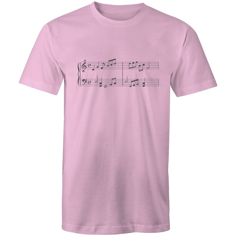 Men's Music Sheet T-shirt