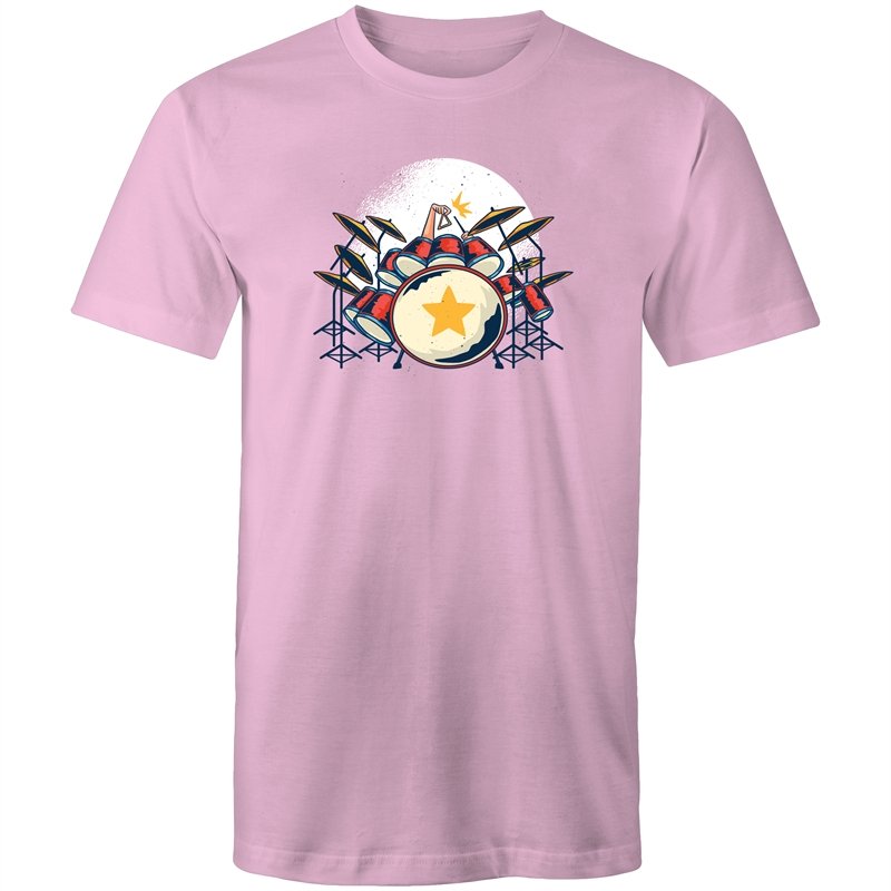 Men's Drum Kit Triangle T-shirt