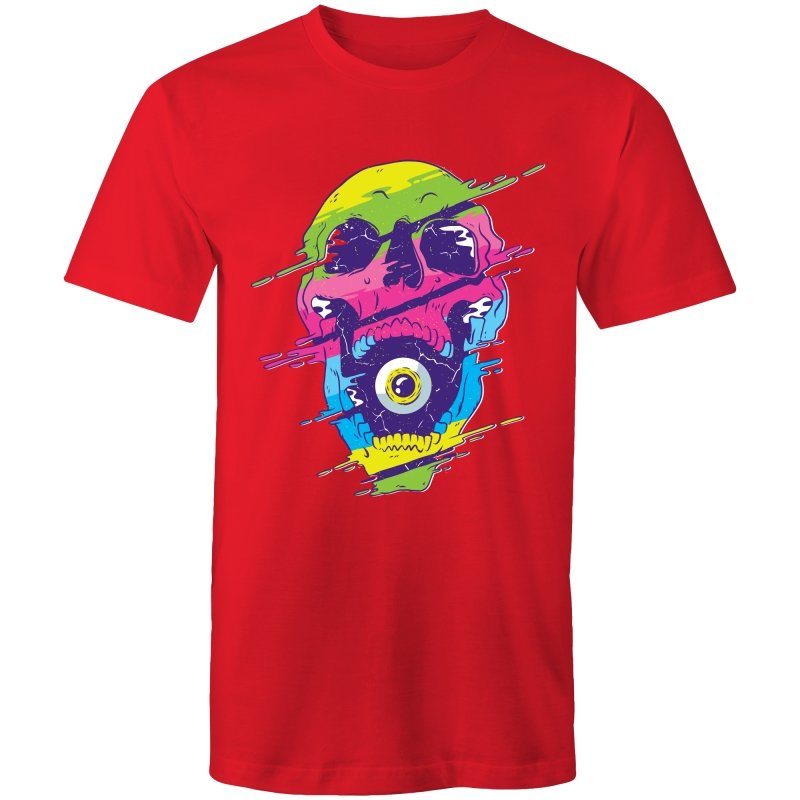 Men's Psychedelic Skull Speaker T-shirt