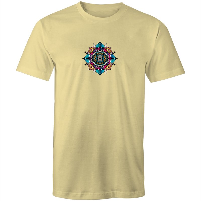 Men's Indian Mandala Lotus T-shirt