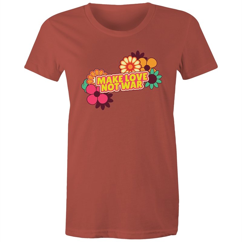 Women's Make Love Not War T-shirt