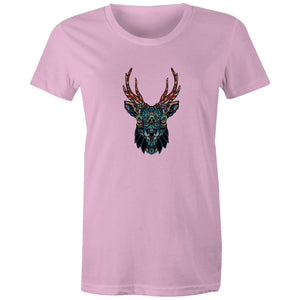 Women's Mandala Moose T-shirt
