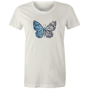 Women's Crystal Butterfly T-shirt