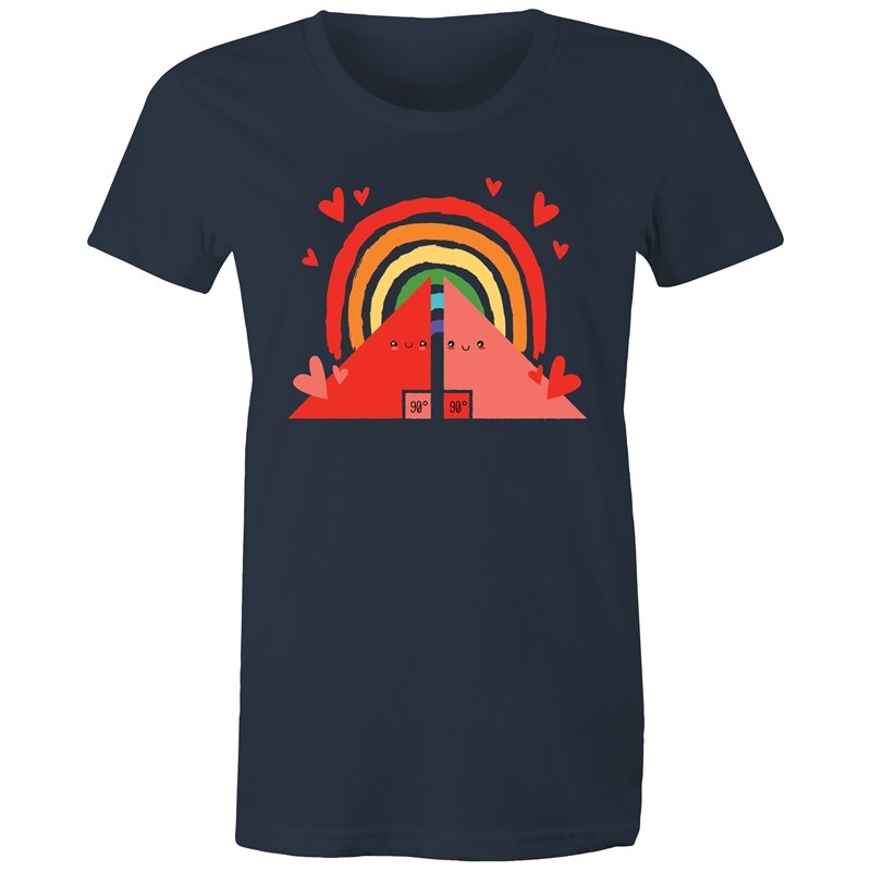 Women's Soul Mate Rainbow T-shirt