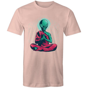 Men's Meditating Alien T-shirt