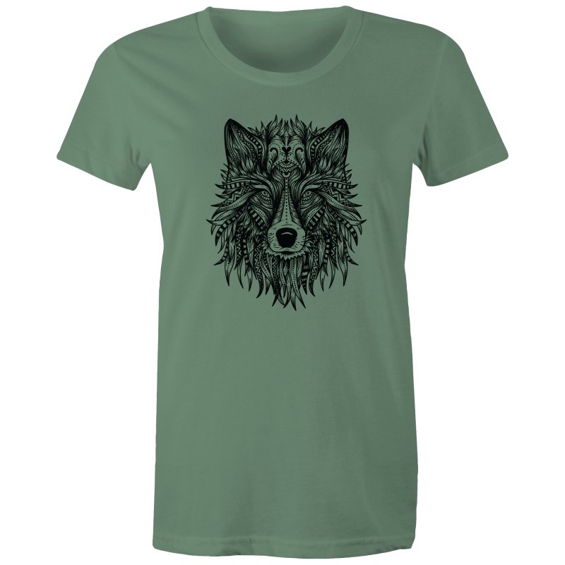 Women's Tribal Wolf T-shirt