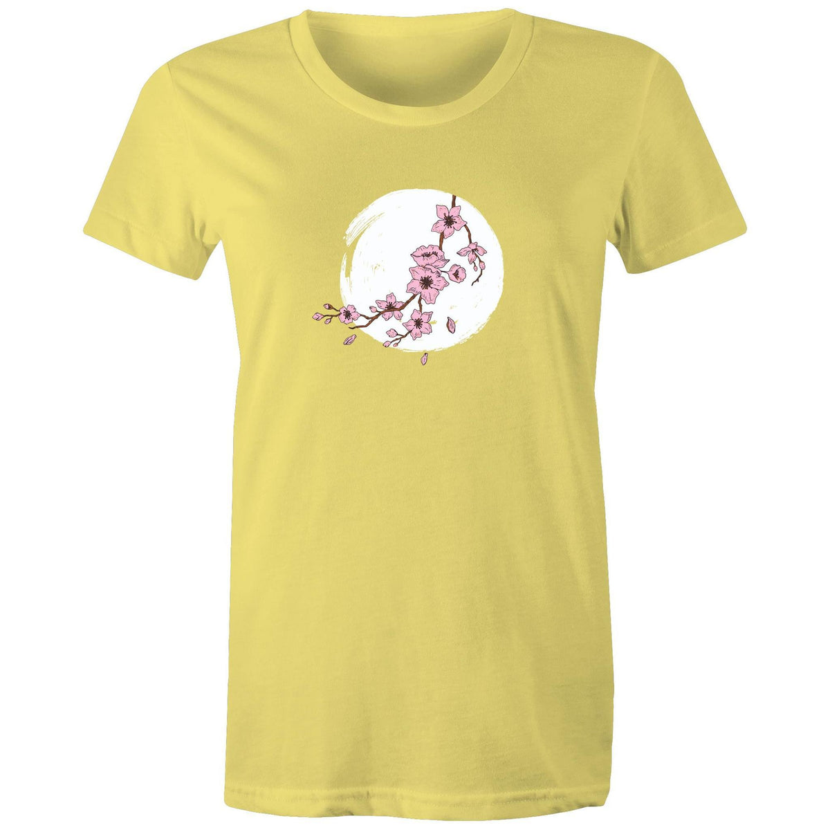 Women's Cherry Blossom Moon T-shirt