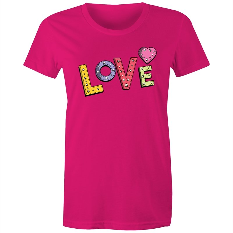 Women's Love Sign T-shirt