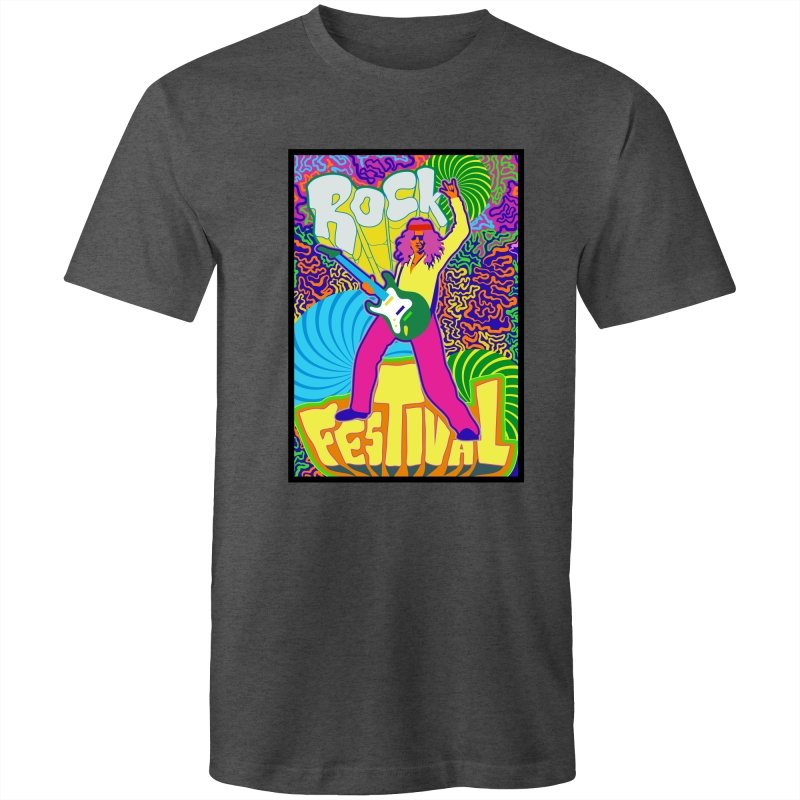 Men's Psychedelic Rock Festival T-shirt