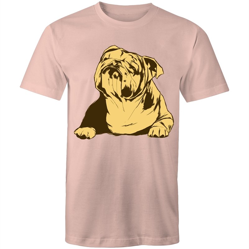 Men's Abstract Bulldog T-shirt