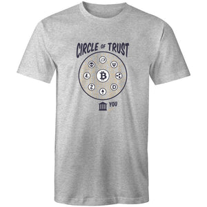 Men's Bitcoin Circle Of Trust T-shirt
