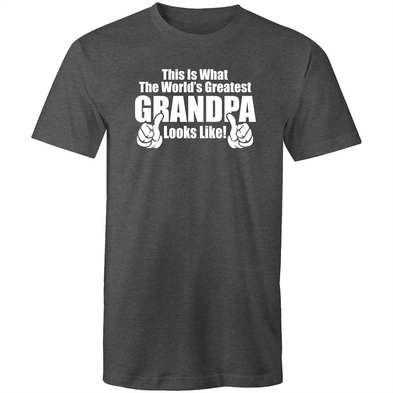 Men's This Is What The Worlds Greatest Grandpa Looks Like T-shirt