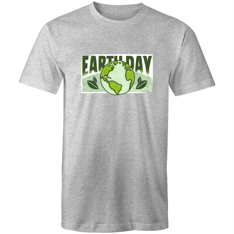 Men's Earth Day Green Logo T-shirt