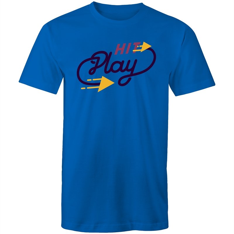 Men's Hit Play Music T-shirt