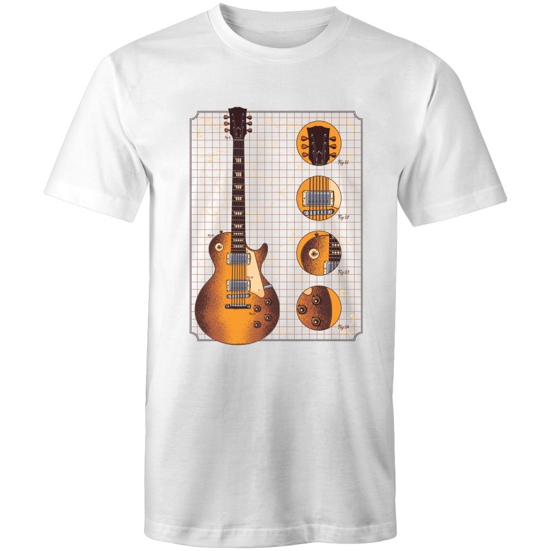 Men's Guitar Peices T-shirt