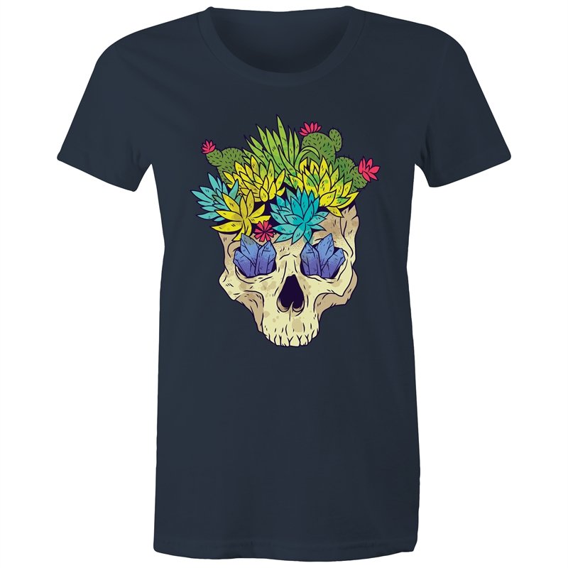 Women's Cactus Skull T-shirt