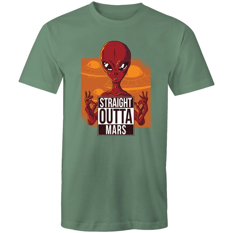 Men's Straight Outta Mars T-shirt