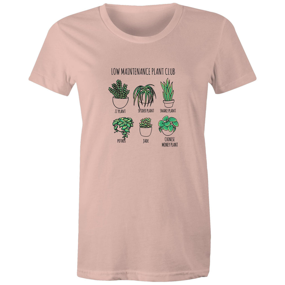 Women's Low Maintenance Plants T-shirt