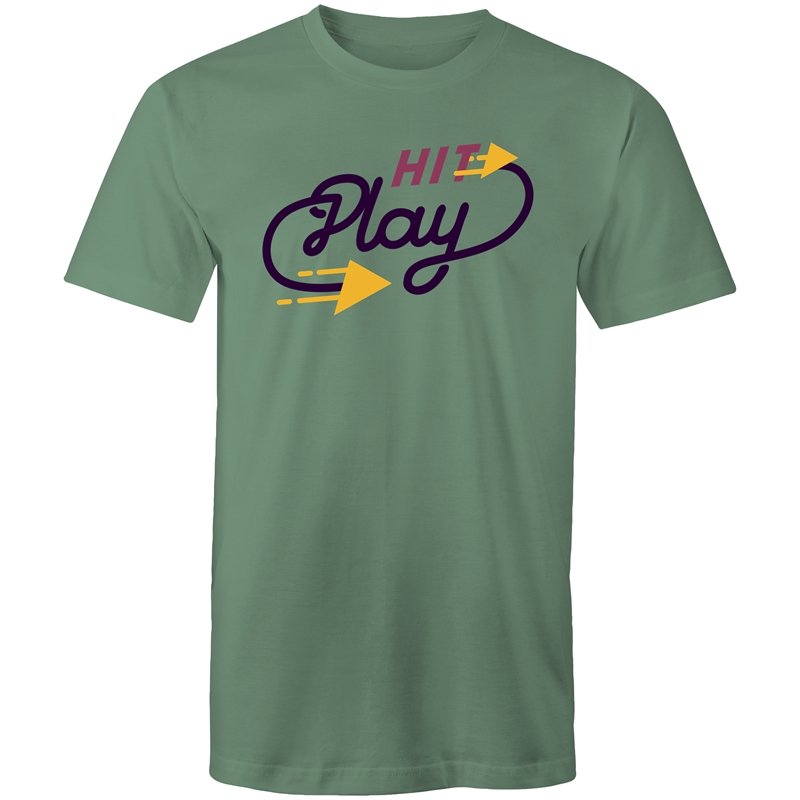 Men's Hit Play Music T-shirt