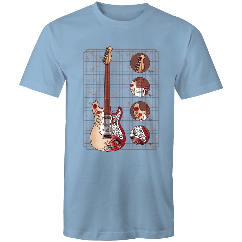 Men's Spider Guitar T-shirt