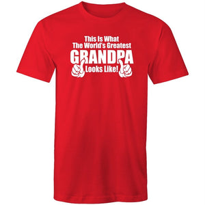 Men's This Is What The Worlds Greatest Grandpa Looks Like T-shirt