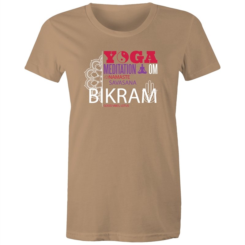 Women's Yoga Meditation Namaste T-shirt