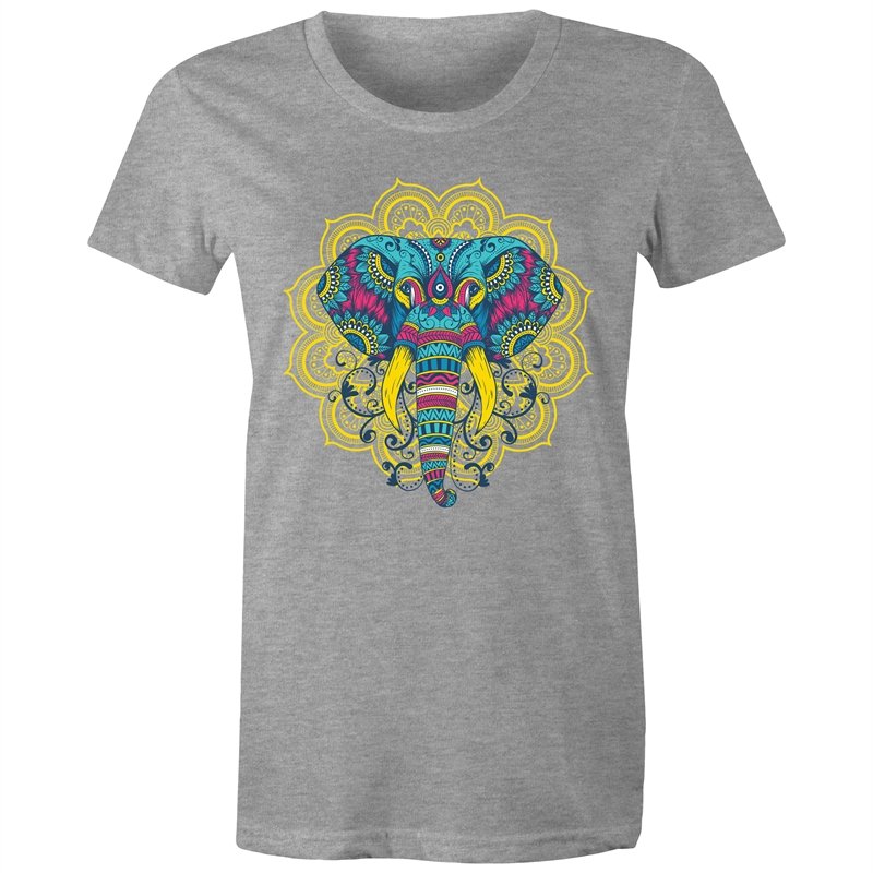 Women's Mandala Elephant T-shirt