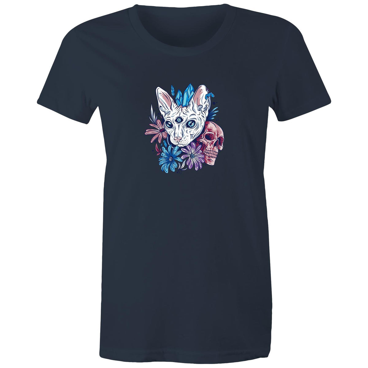 Women's Mystic Cat T-shirt