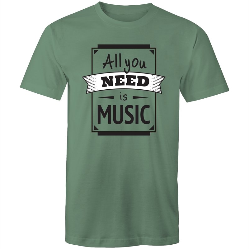 Men's All You Need Is Music T-shirt