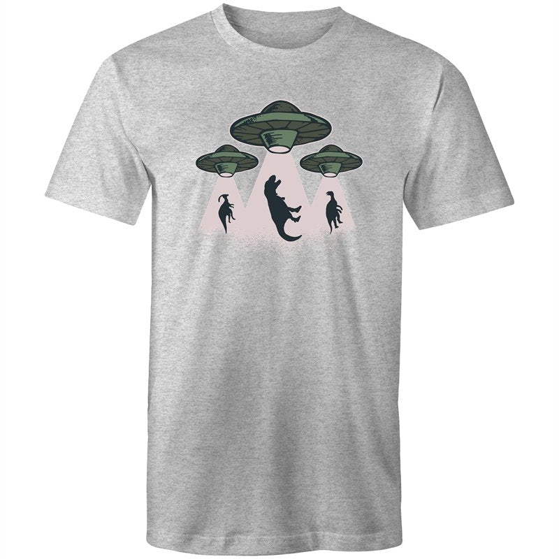 Men's Alien Dinosaur Abduction T-shirt