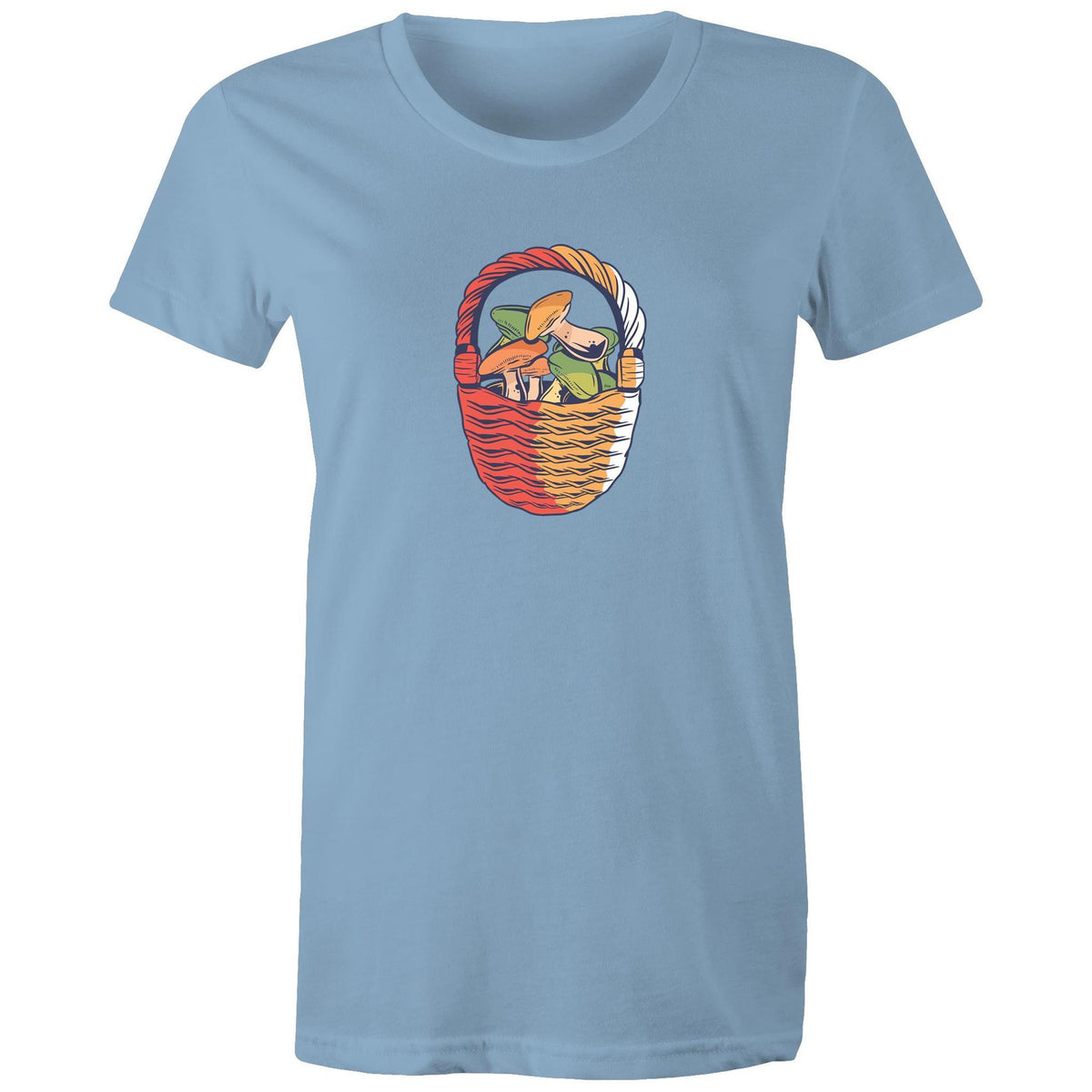 Women's Mushroom Basket T-shirt