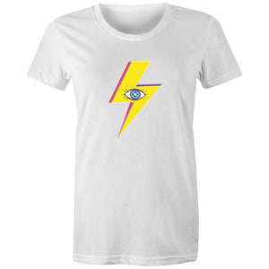Women's Lightning Bolt Eye T-shirt