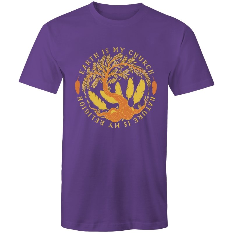 Men's Nature Earth Church T-shirt