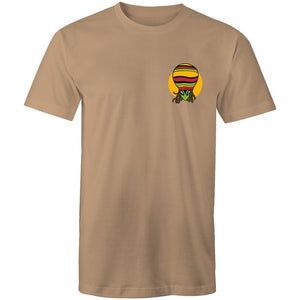 Men's Rasta Alien Dreadlock Pocket T-shirt
