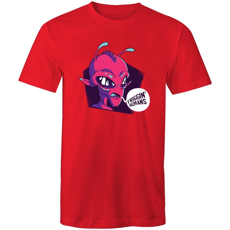 Men's Alien Friggen Human's T-shirt