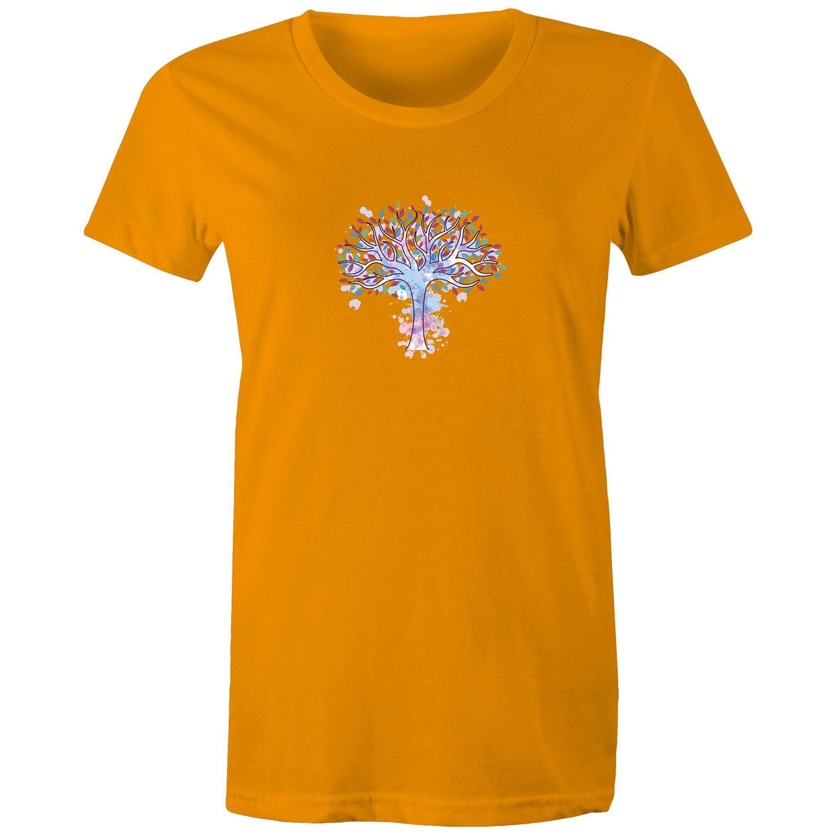 Women's Tree Of Life Watercolour T-shirt