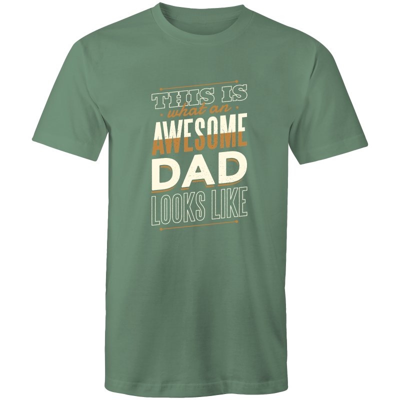 Men's This Is What An Awesome Dad Looks Like T-shirt
