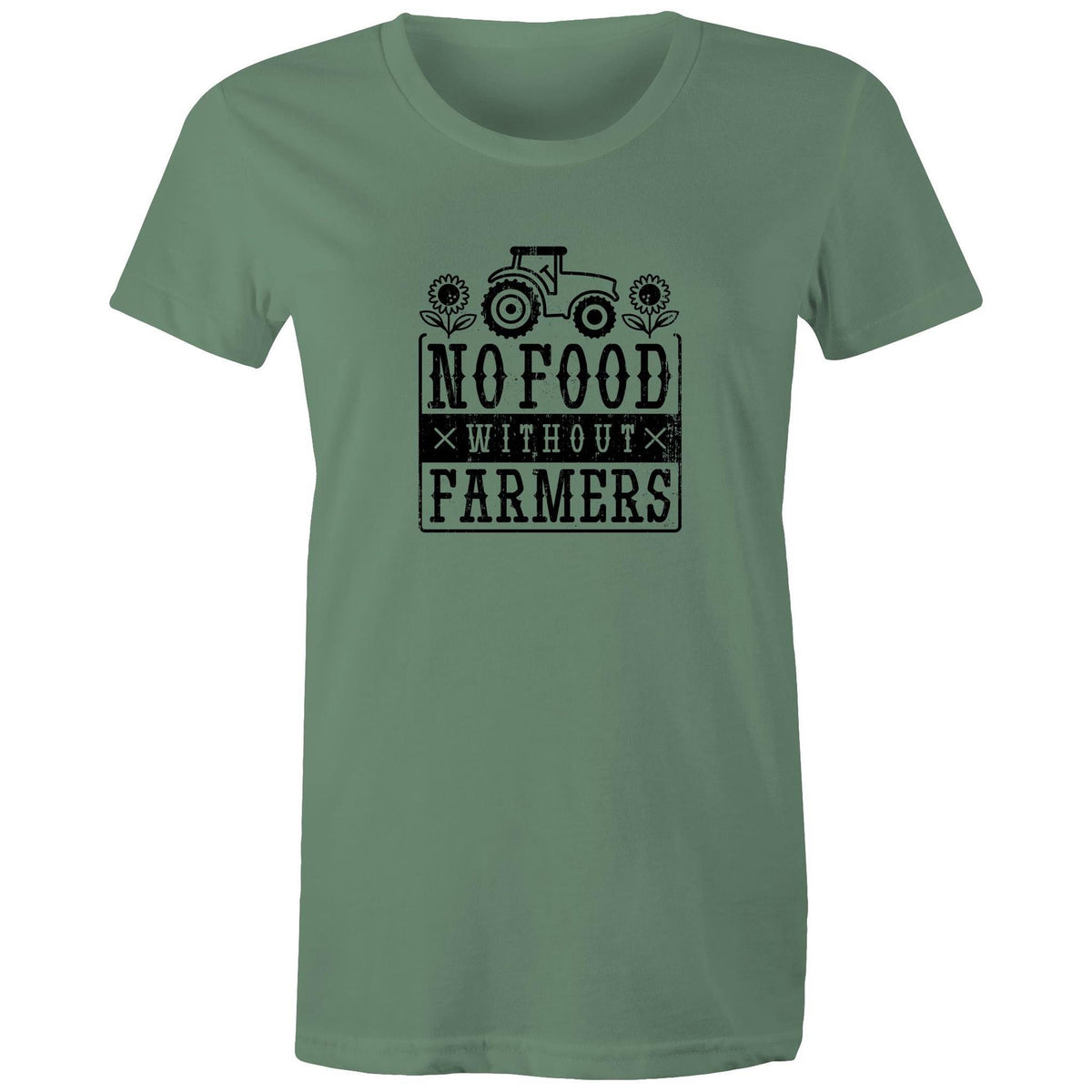 Women's No Food Without Farmers T-shirt