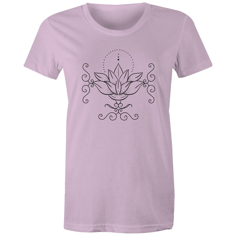 Women's Lotus Simplistic T-shirt