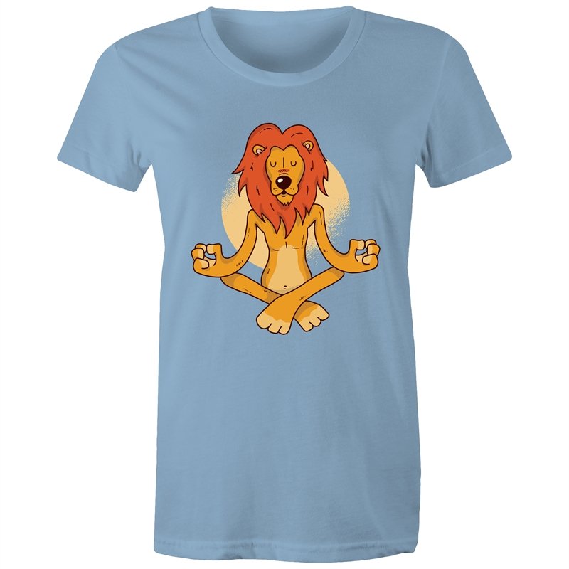 Women's Meditating Lion T-shirt