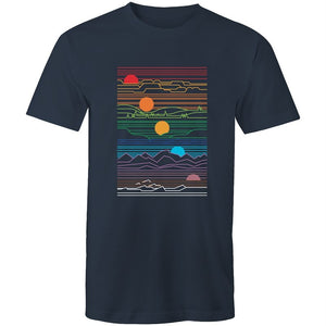 Men's Sun And Moon T-shirt