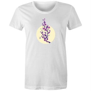 Women's Japanese Flower T-shirt