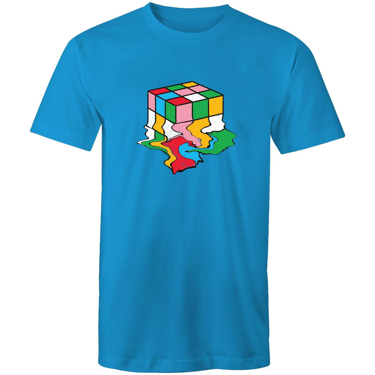 Men's Melting Rubiks Cube T-shirt