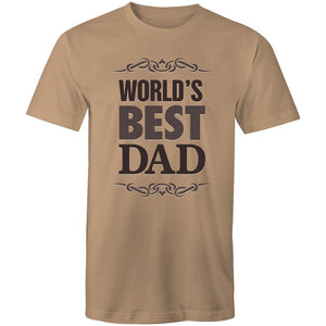 Men's Worlds Best Dad T-shirt